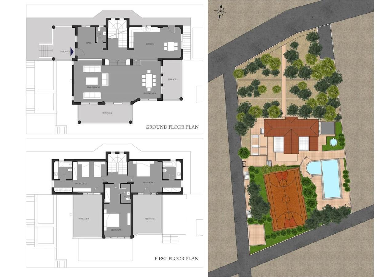 Artemis Luxury Villa - Hersonissos Private Pool Oasis 外观 照片