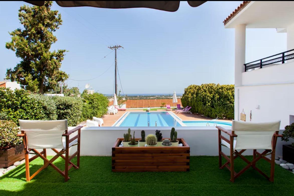 Artemis Luxury Villa - Hersonissos Private Pool Oasis 外观 照片