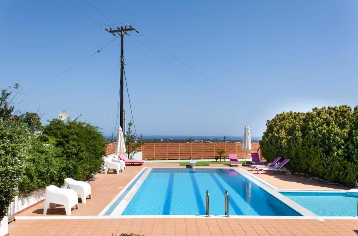 Artemis Luxury Villa - Hersonissos Private Pool Oasis 外观 照片